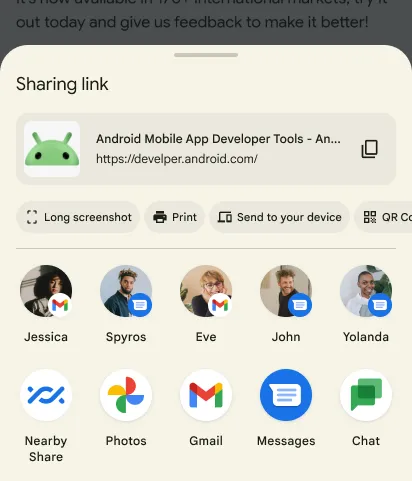 Android Share Intent